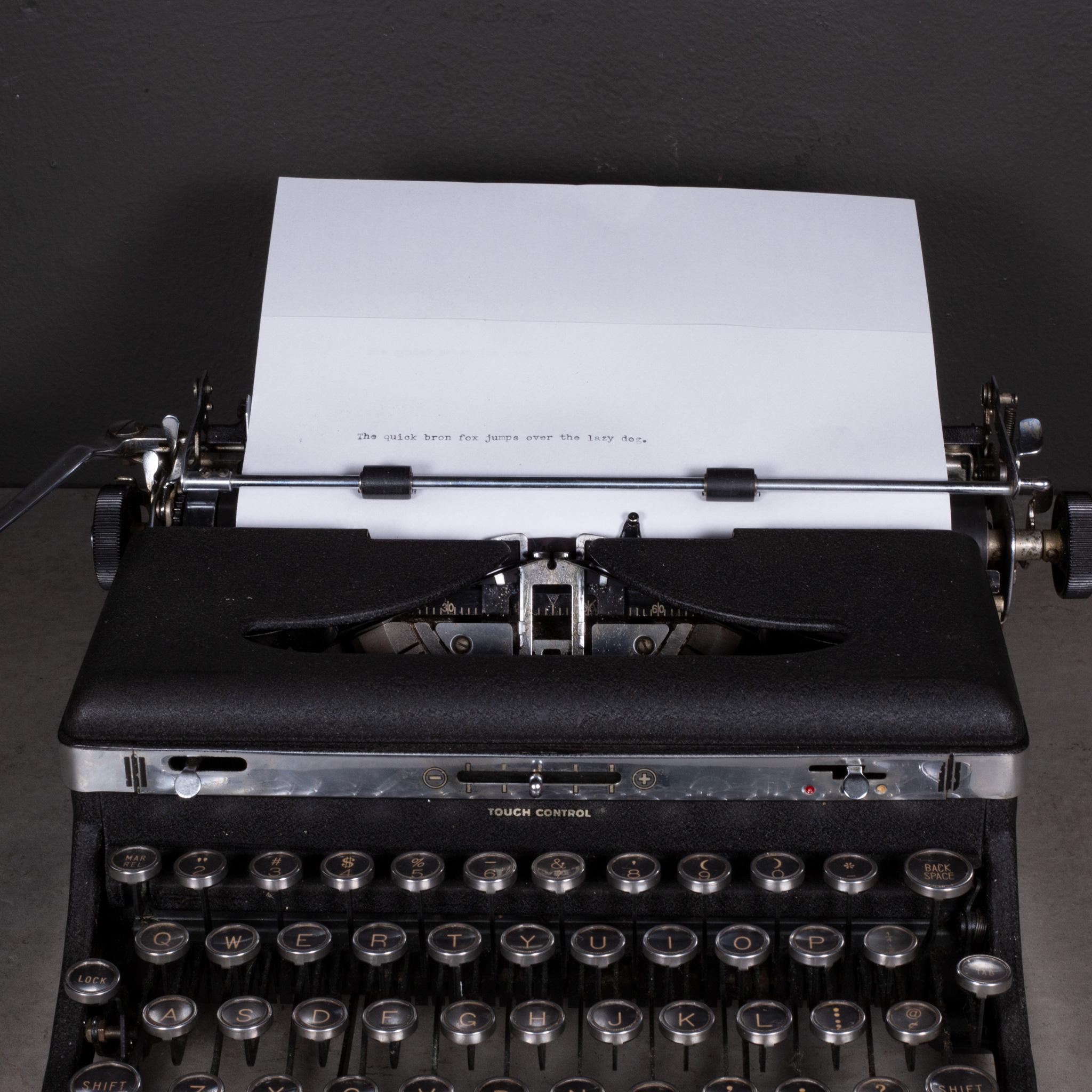 art deco typewriter