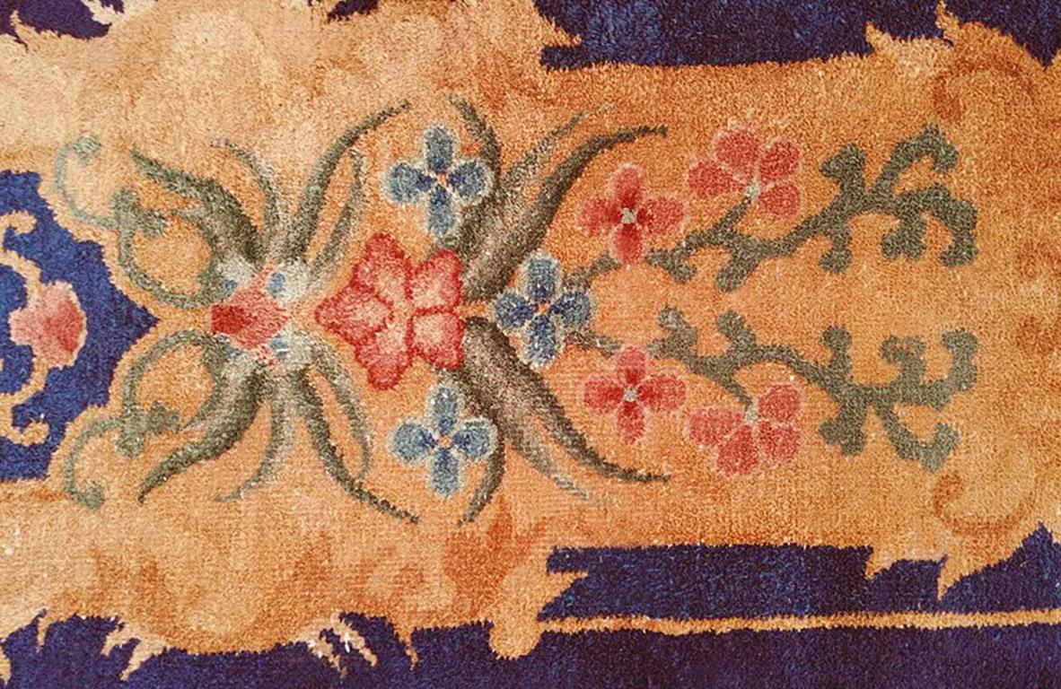 Chinese Antique Art Deco Rug 8' 9
