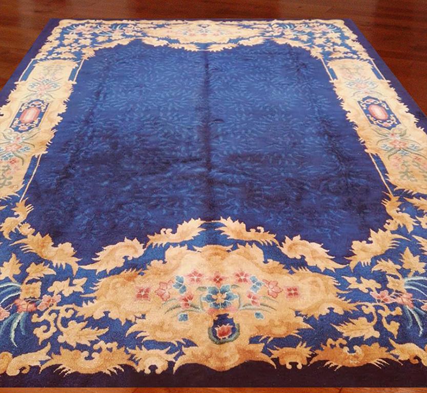 Mid-20th Century Antique Art Deco Rug 8' 9