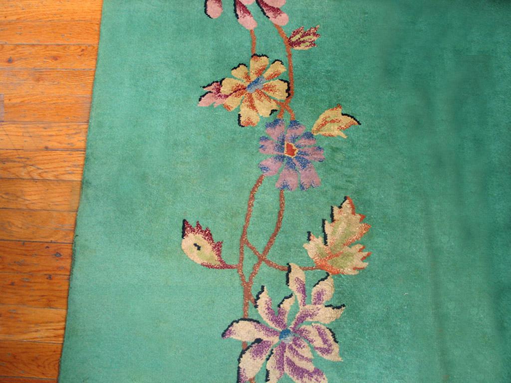 1930s Chinese Art Deco Carpet ( 9' x 11'10
