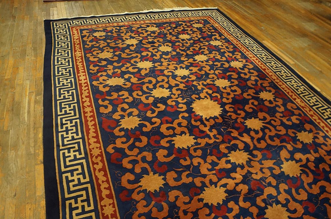 Hand-Knotted 1920s Chinese Art Deco Carpet (  9' x 14' 9