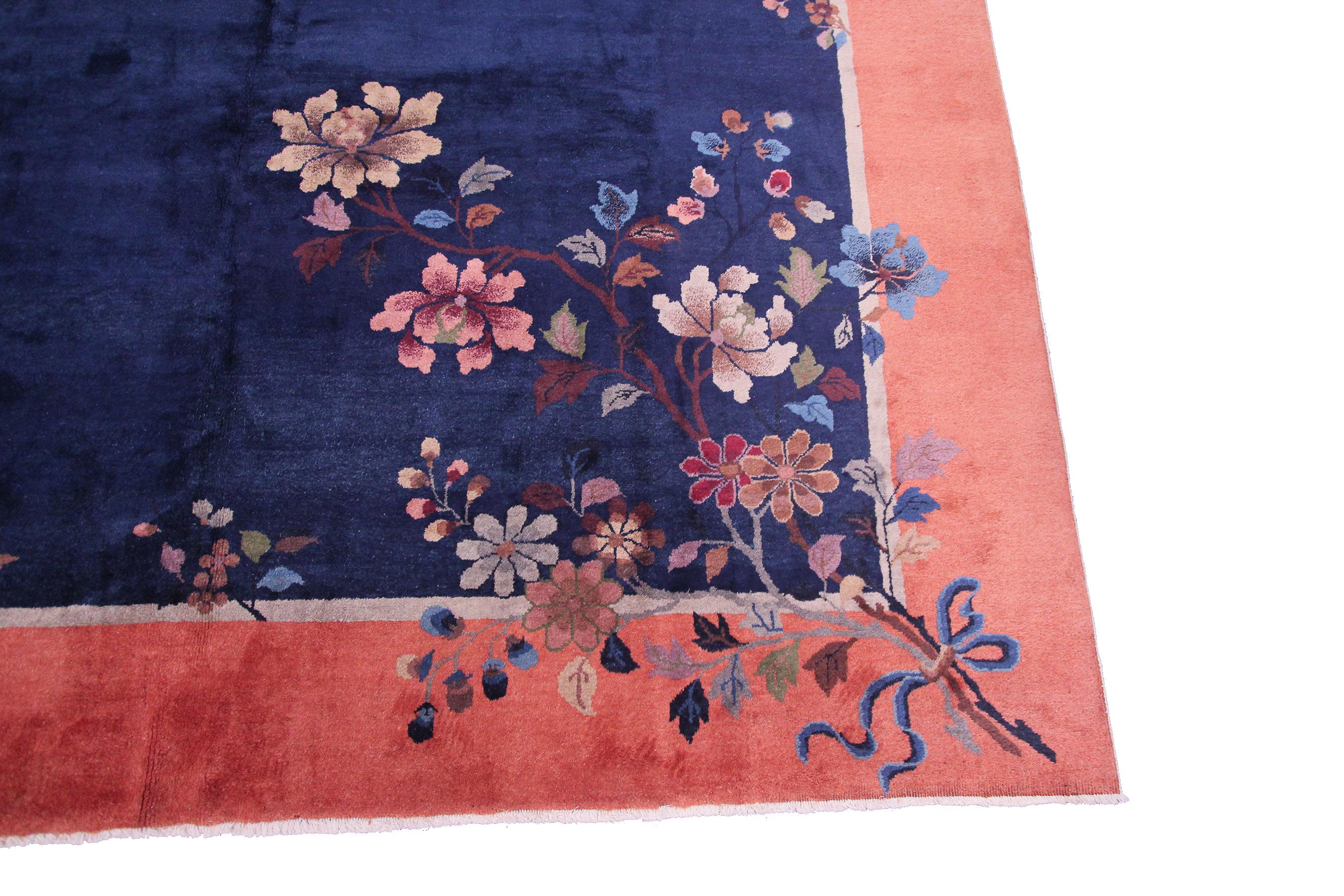 Antique Art Deco Rug Antique Chinese Rug Handmade Chinese Rug 1