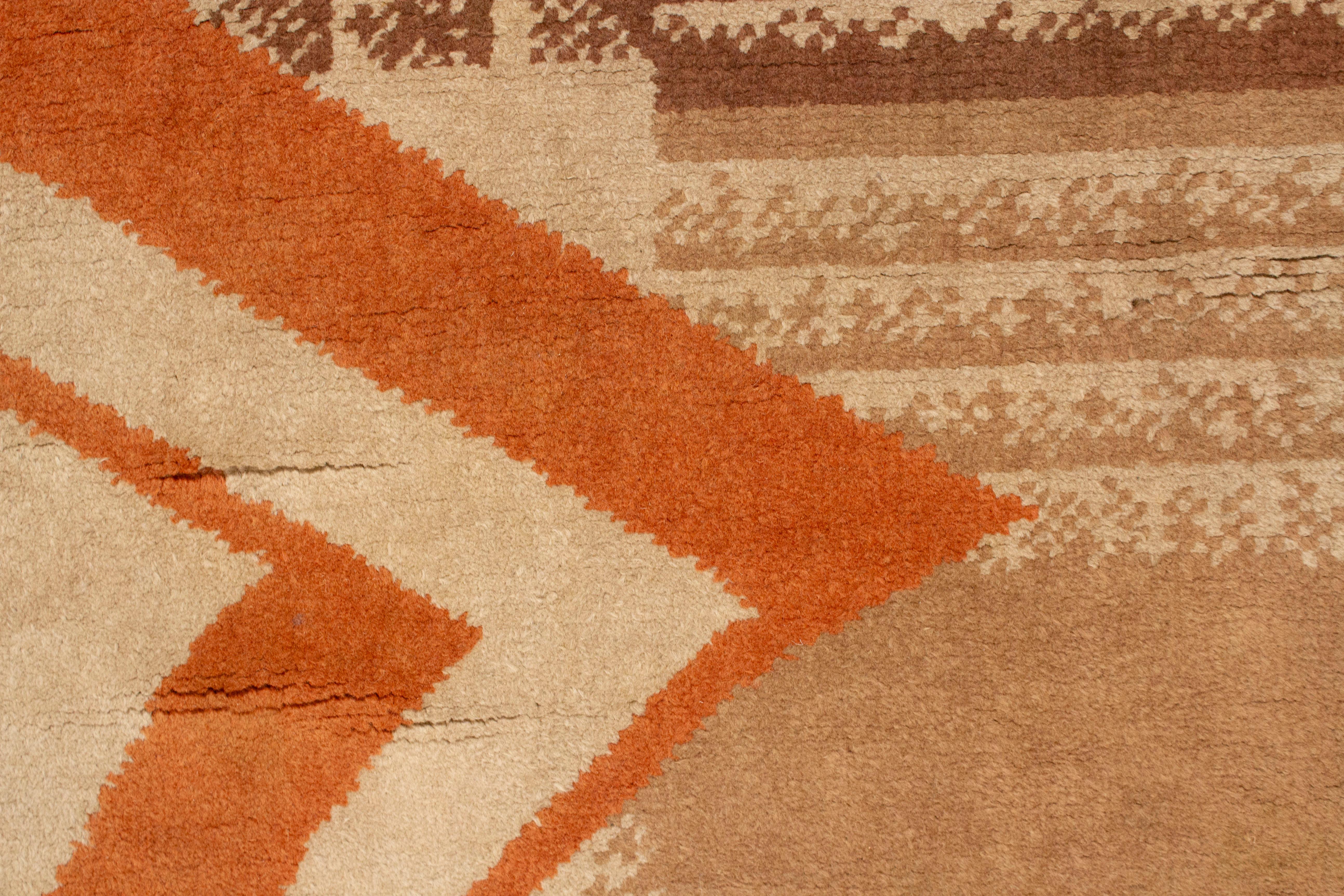 Antiker Art-Déco-Teppich, entworfen von Marion Dorn für die Wilton Royal Carpet Factory (Art déco) im Angebot