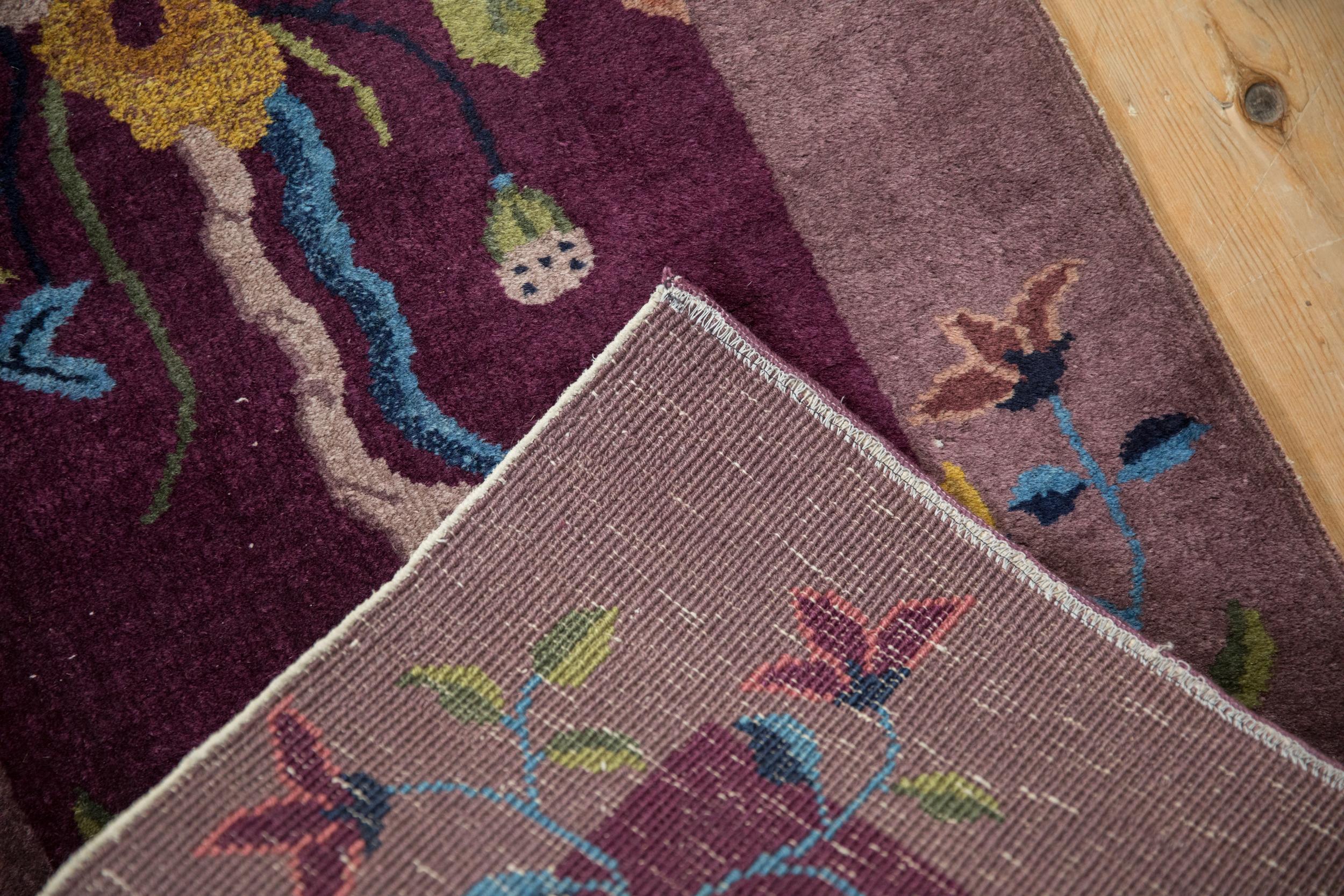 Antiker Art Deco Teppich Läufer (Wolle) im Angebot