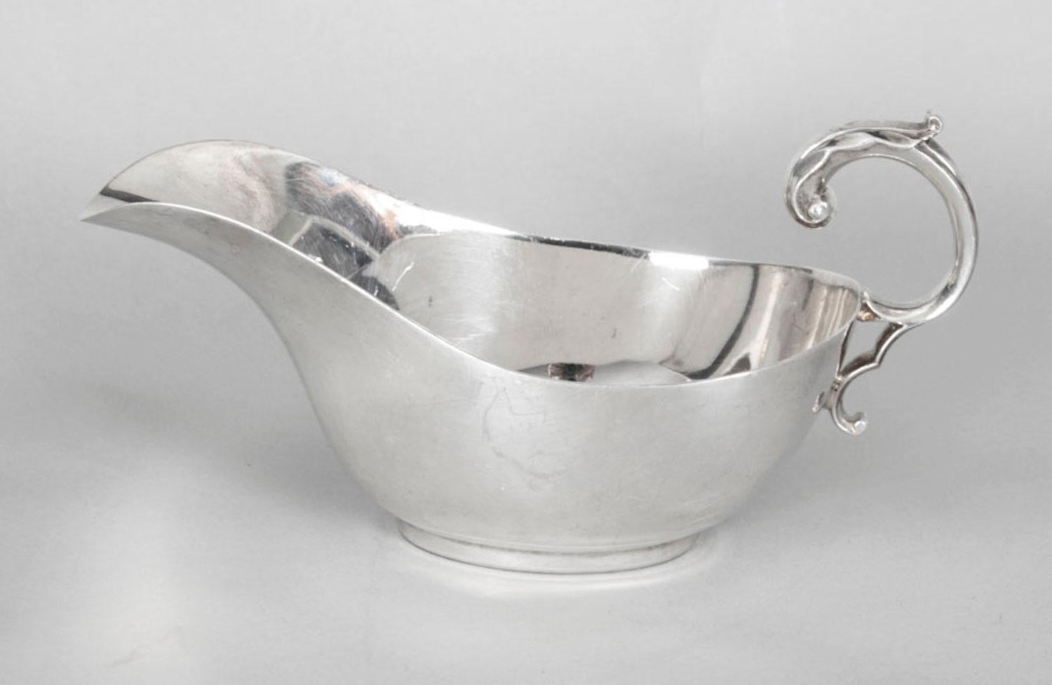 English Antique Art Deco Silver Plated Apparatus Serving Set, 1920s