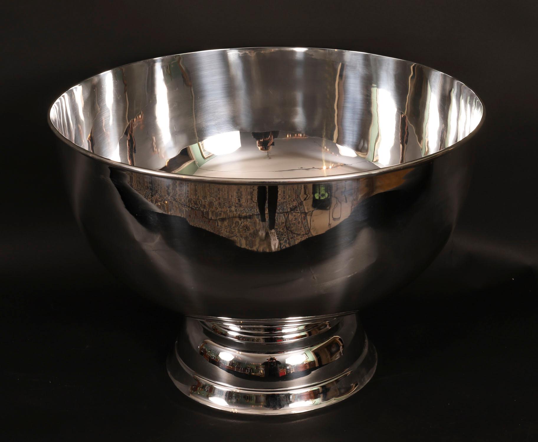 Antique Art Deco Silver Plated Champagne /Wine Cooler Mappin & Webb 20th Century en venta 3