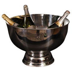 Antique Art Deco Silver Plated Champagne /Wine Cooler Mappin & Webb 20th Century