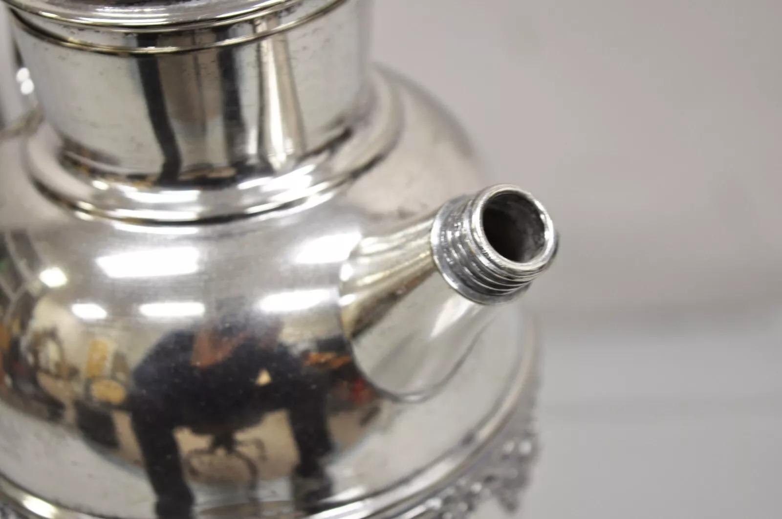 Antique Art Deco Silver Plated Cocktail Martini Shaker 