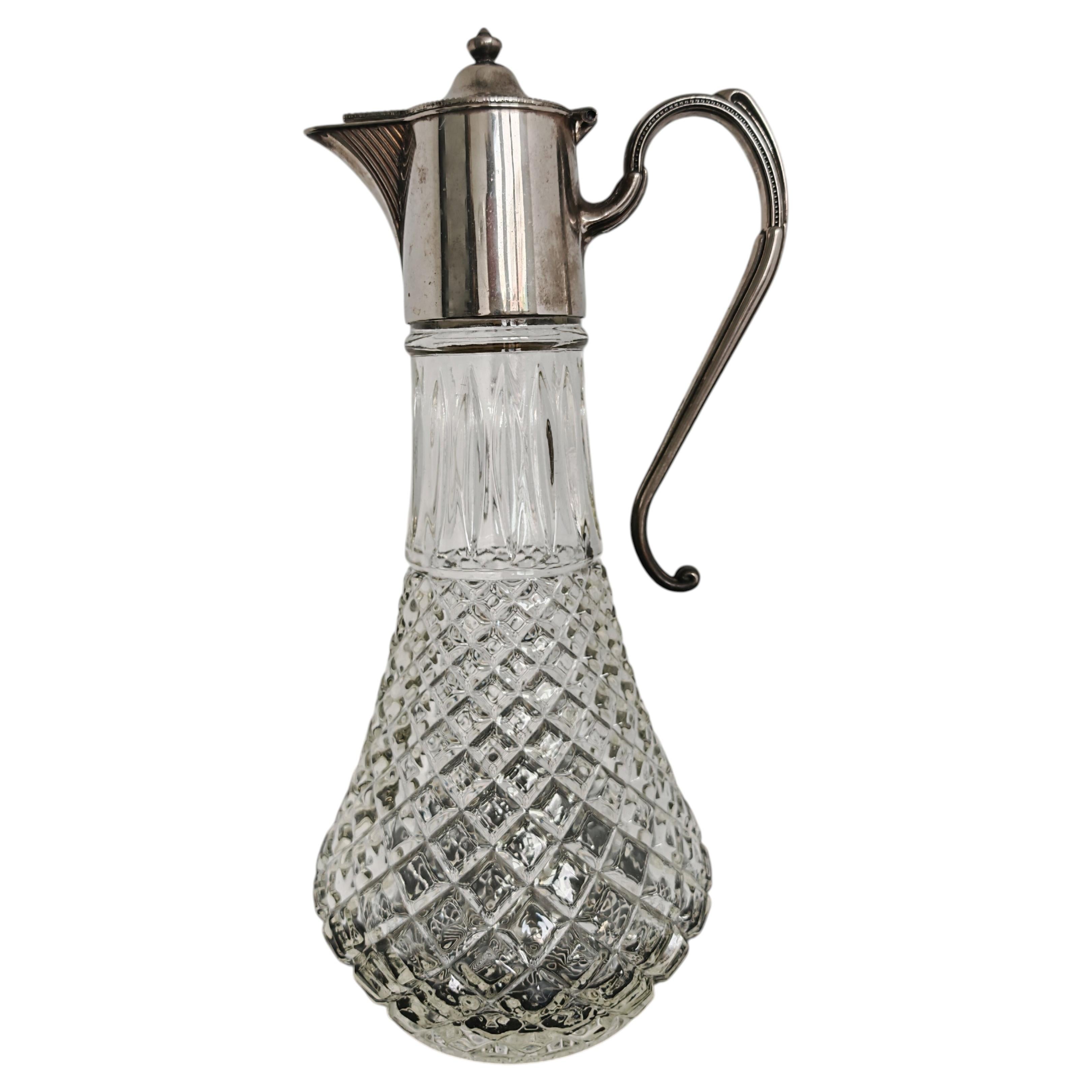 Pichet antique en argent plaqué, Angleterre, années 1920 en vente
