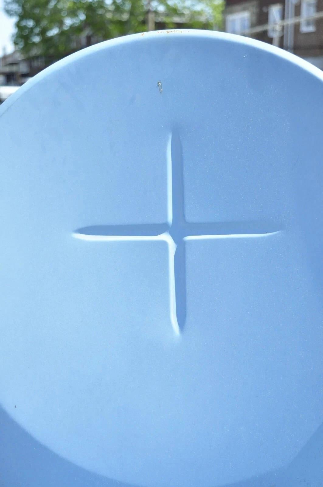 Antiguo Art Decó Acero Metal Vintage Azul Jardín Patio Exterior Tumbona Desconocido en venta