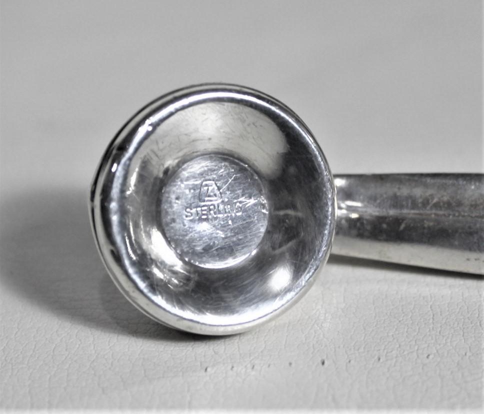 Antike antike Art Deco Sterling Silber und Bakelit Telephone Kinderspielzeug Baby Rattle (Sterlingsilber) im Angebot
