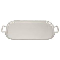 Vintage Art Deco Sterling Silver Tray