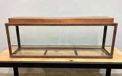 Antique Art Deco-Style Brass Aquarium