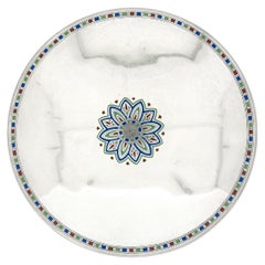 Antique Tiffany & Co. Bol en argent sterling et émail de mosaïque