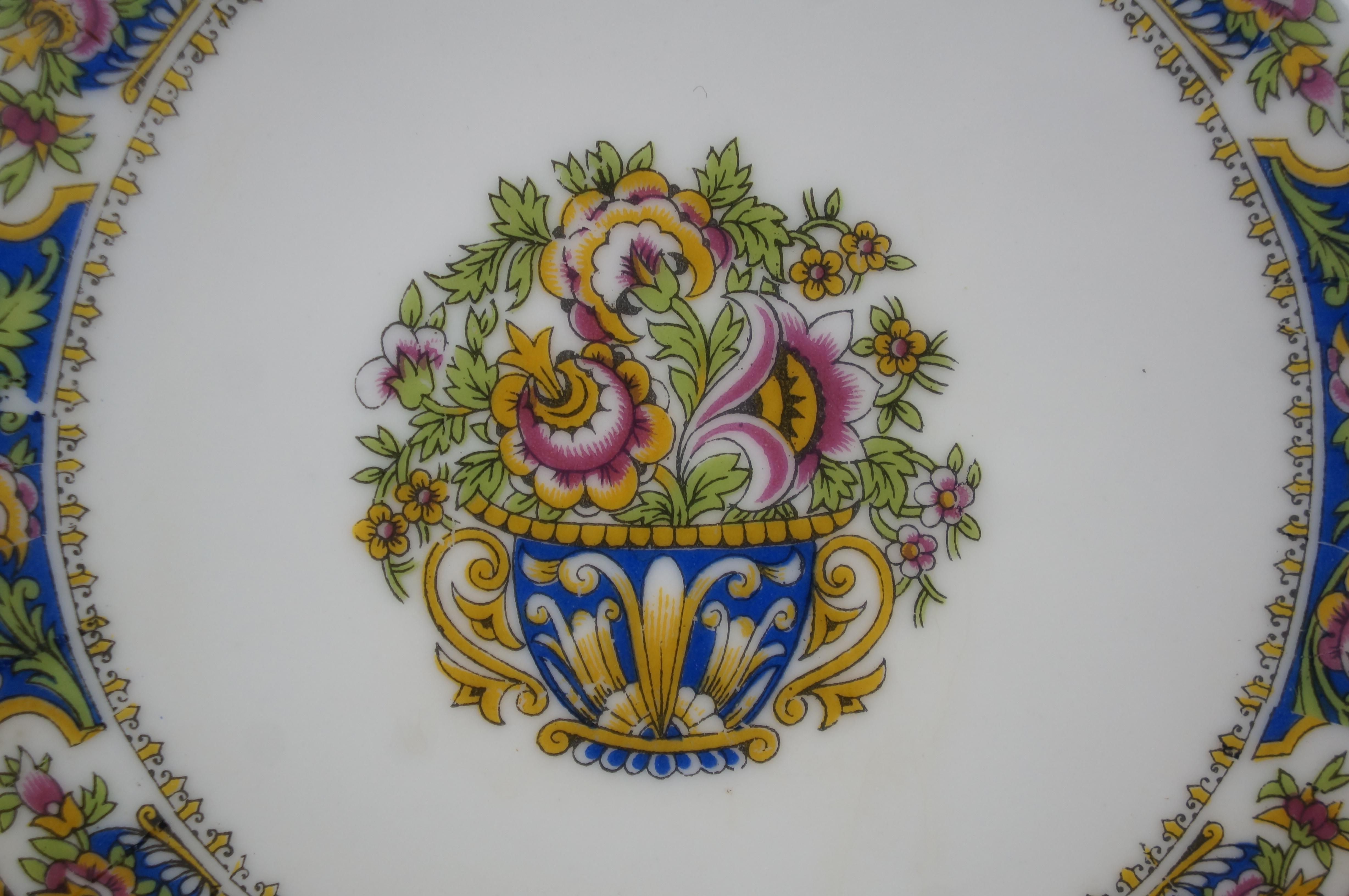 Antique Art Deco TLB Limoges Touze Lemaître Frères & Blancher Tea Coffee Set For Sale 4