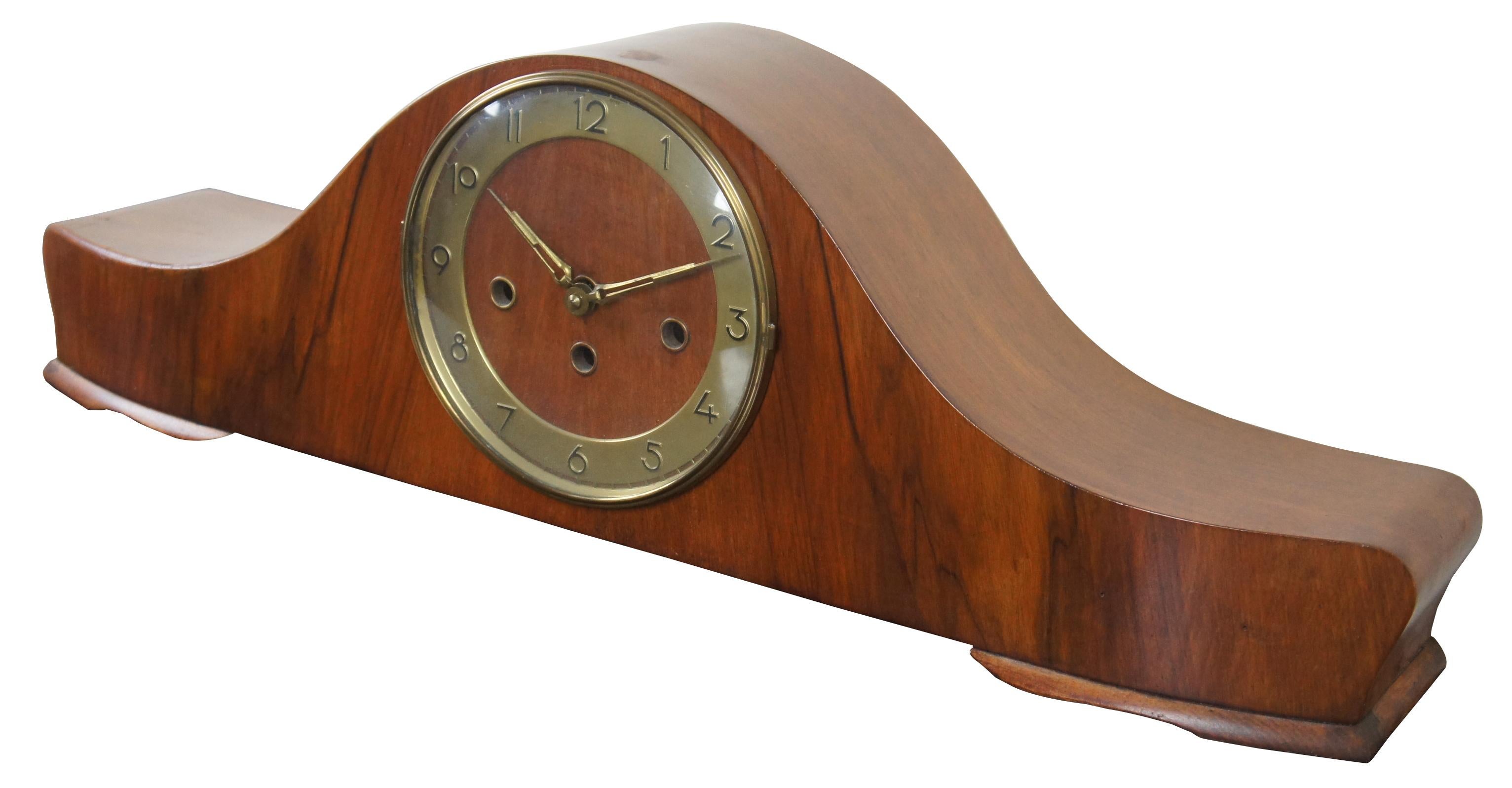 antique key wound mantel clocks