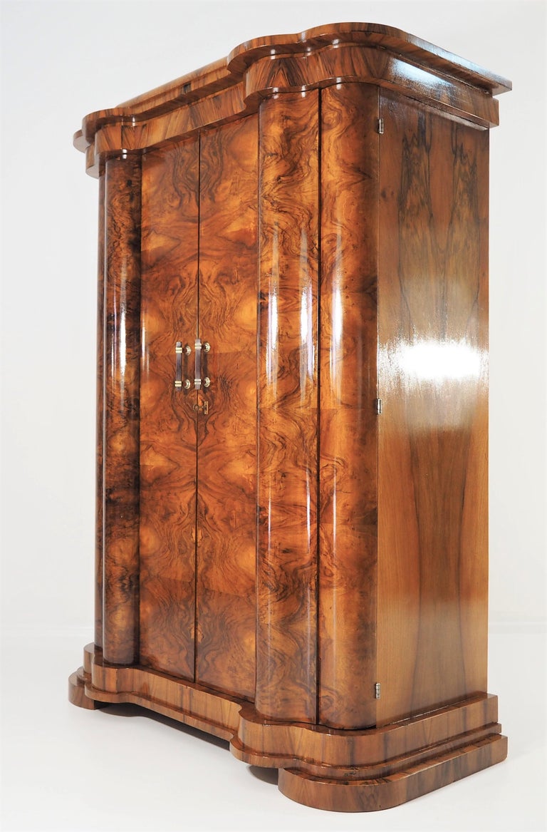 Antique Art Deco Wardrobe at 1stDibs