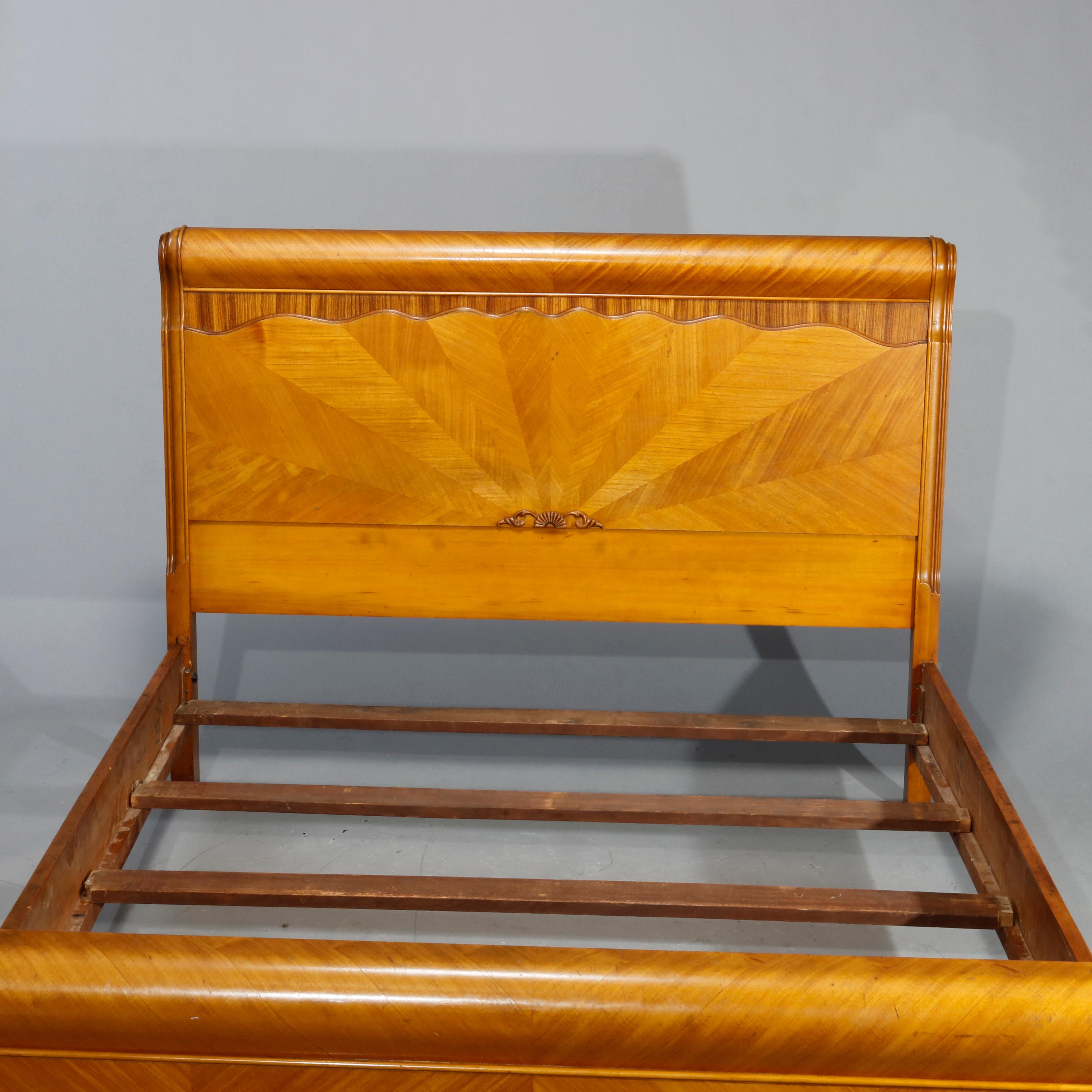 waterfall bed frame