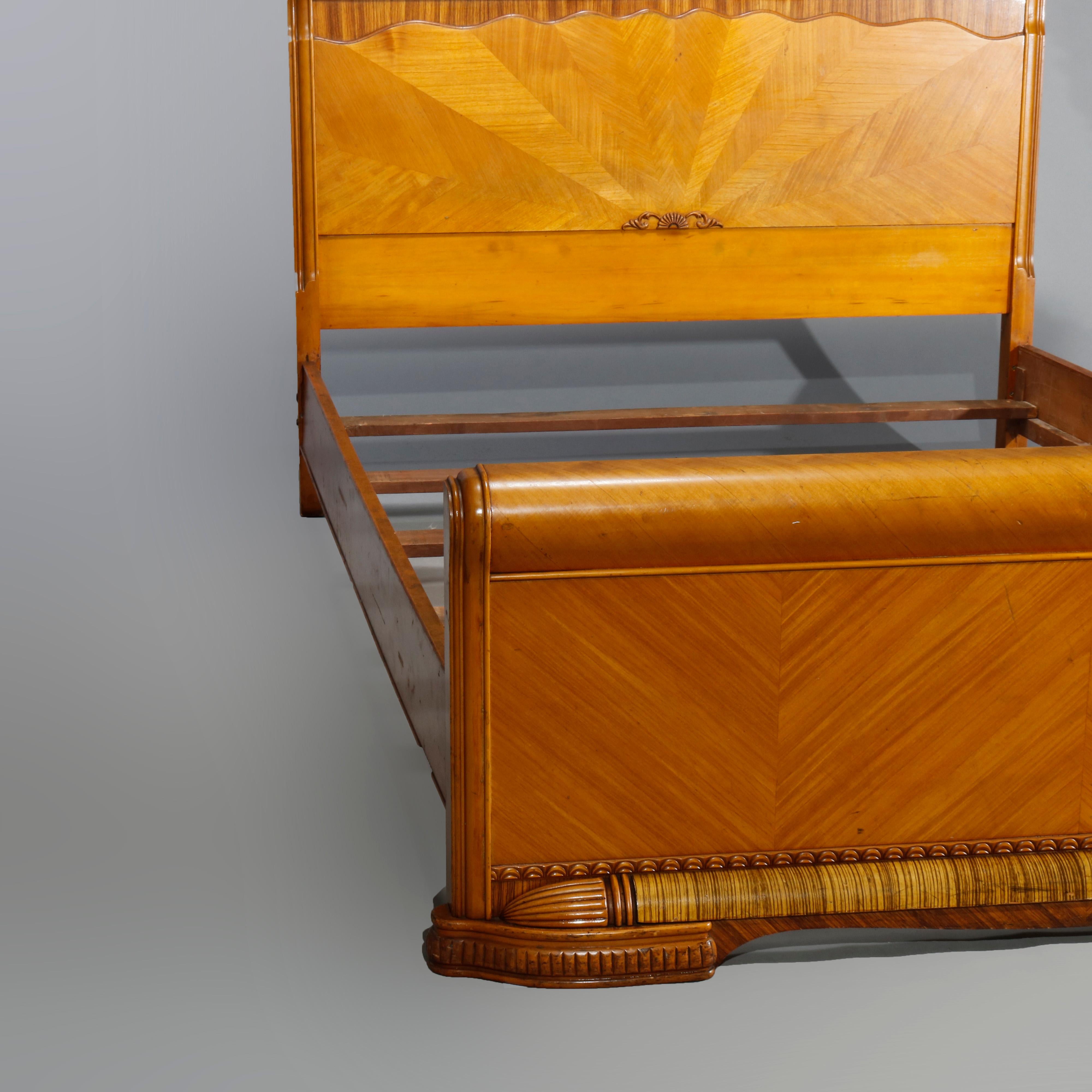 sunburst bed frame