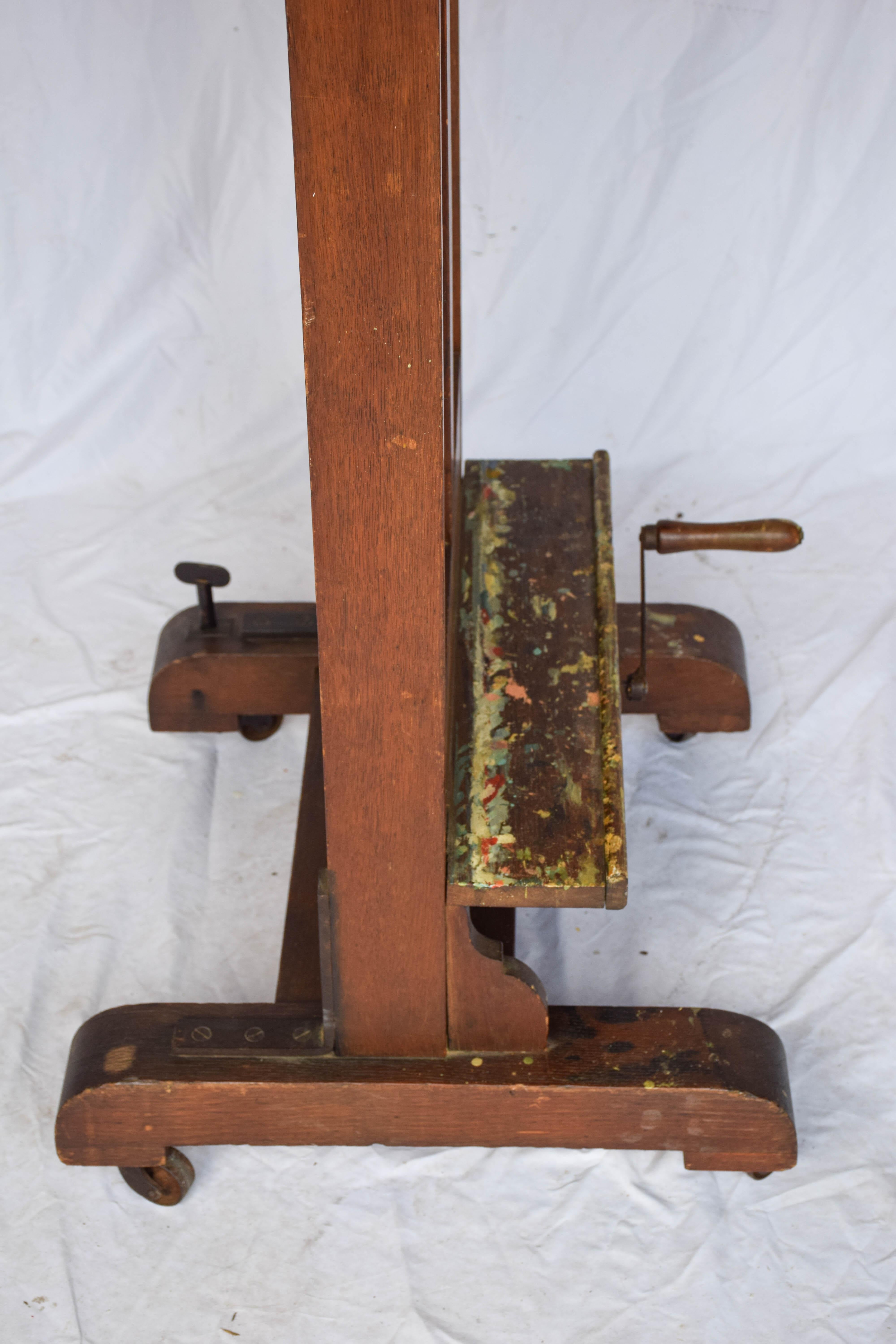 Antique Art Easel 4