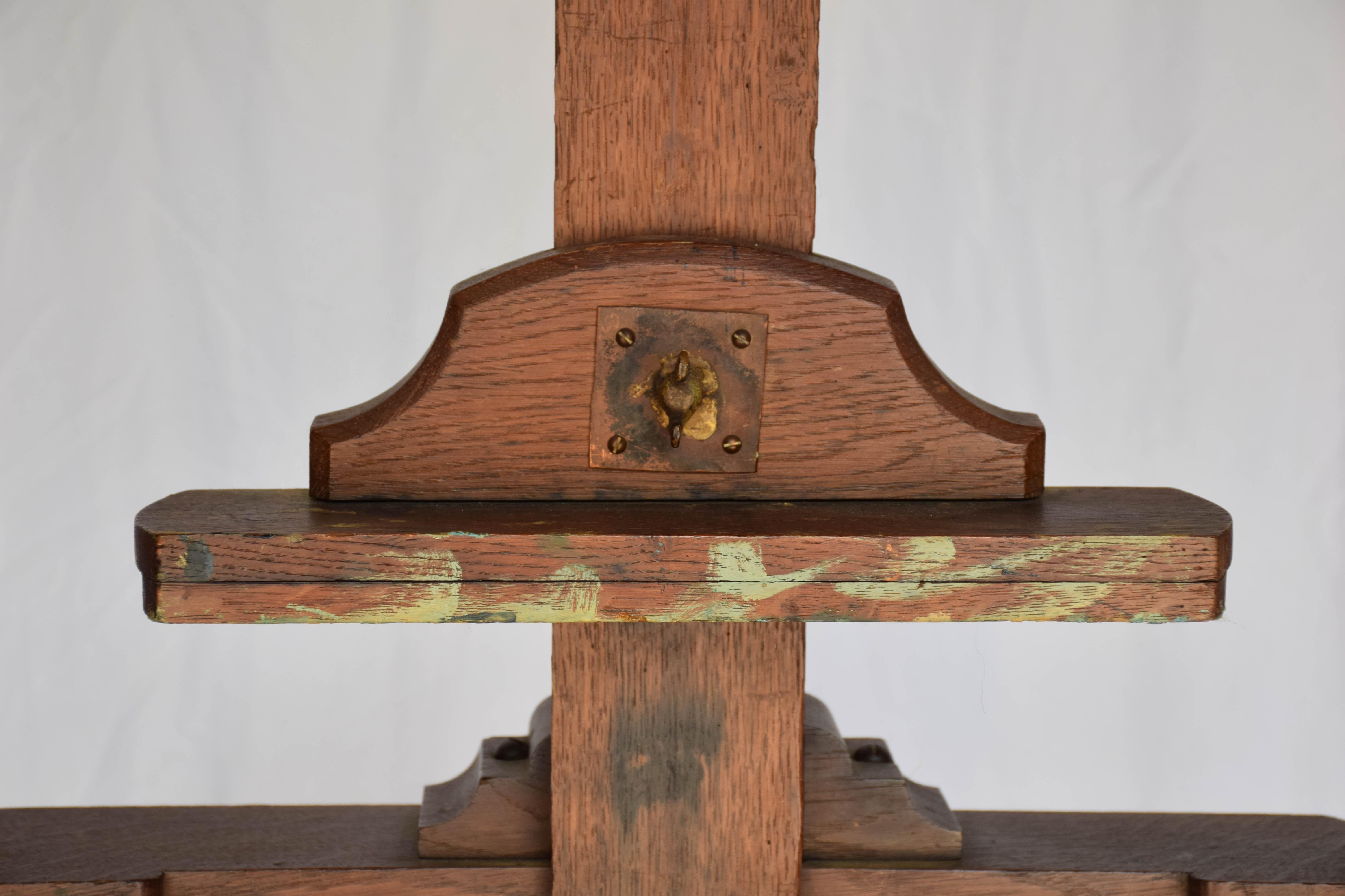 antique artist easel