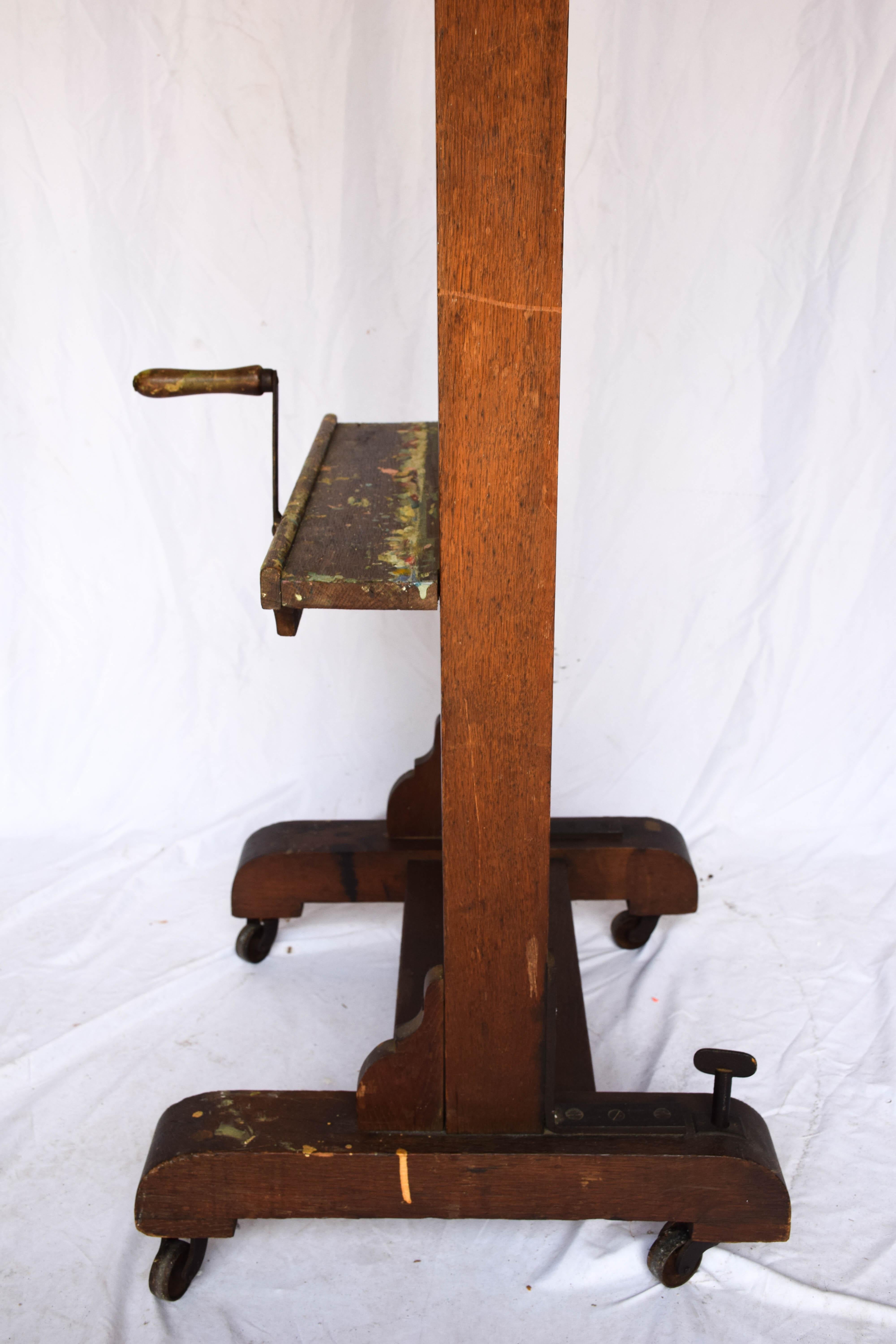 old art easel