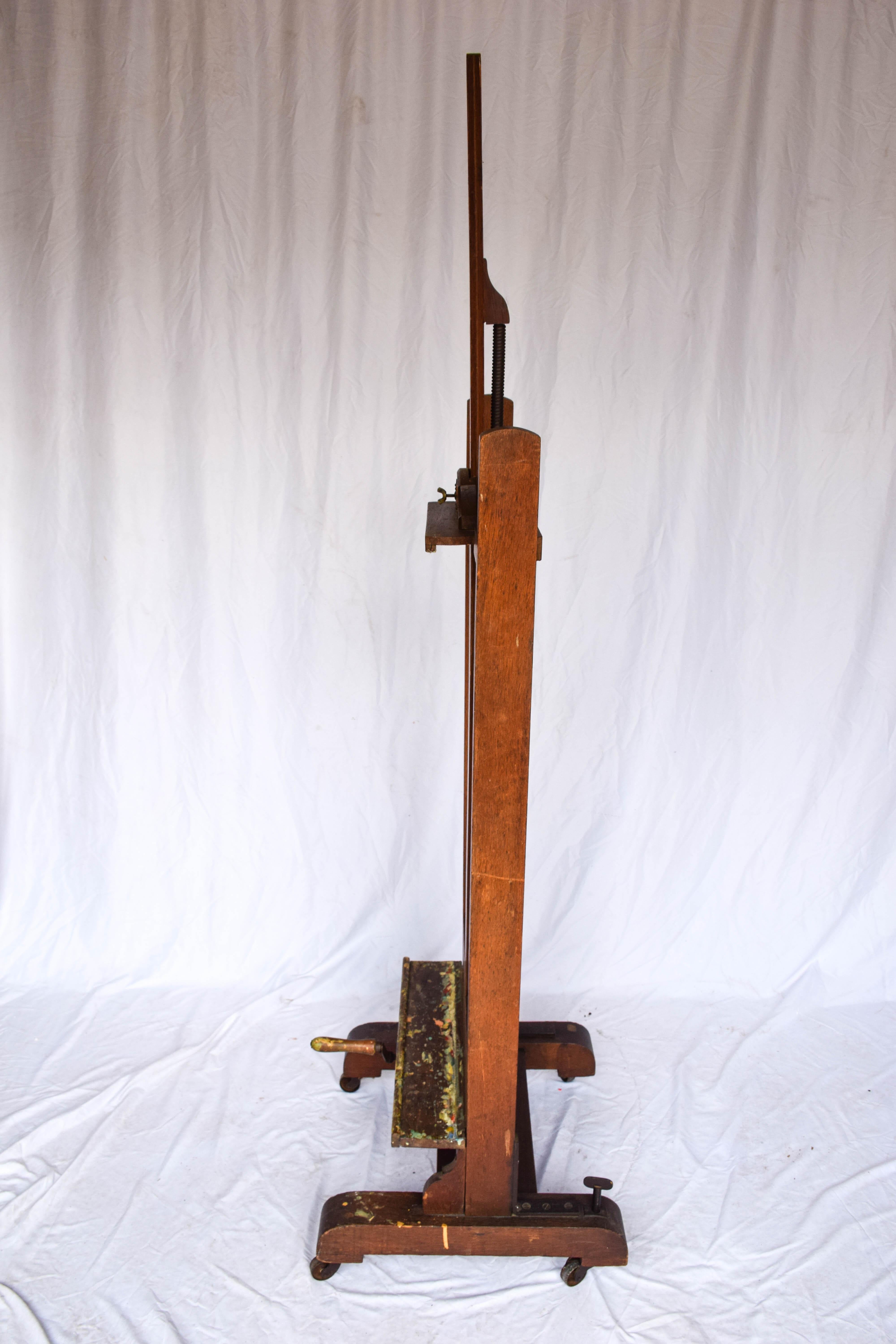 French Antique Art Easel