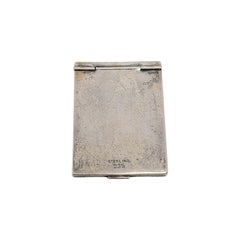 Art Mfg Co Sterling Silver Match Case with Monogram