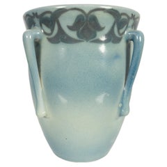 Antique Art Nouveau American Rookwood Pottery Vellum Vase by Lorinda Epply 1915