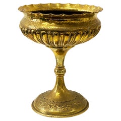 Grande jardinière ancienne Art Nouveau Arts and Crafts