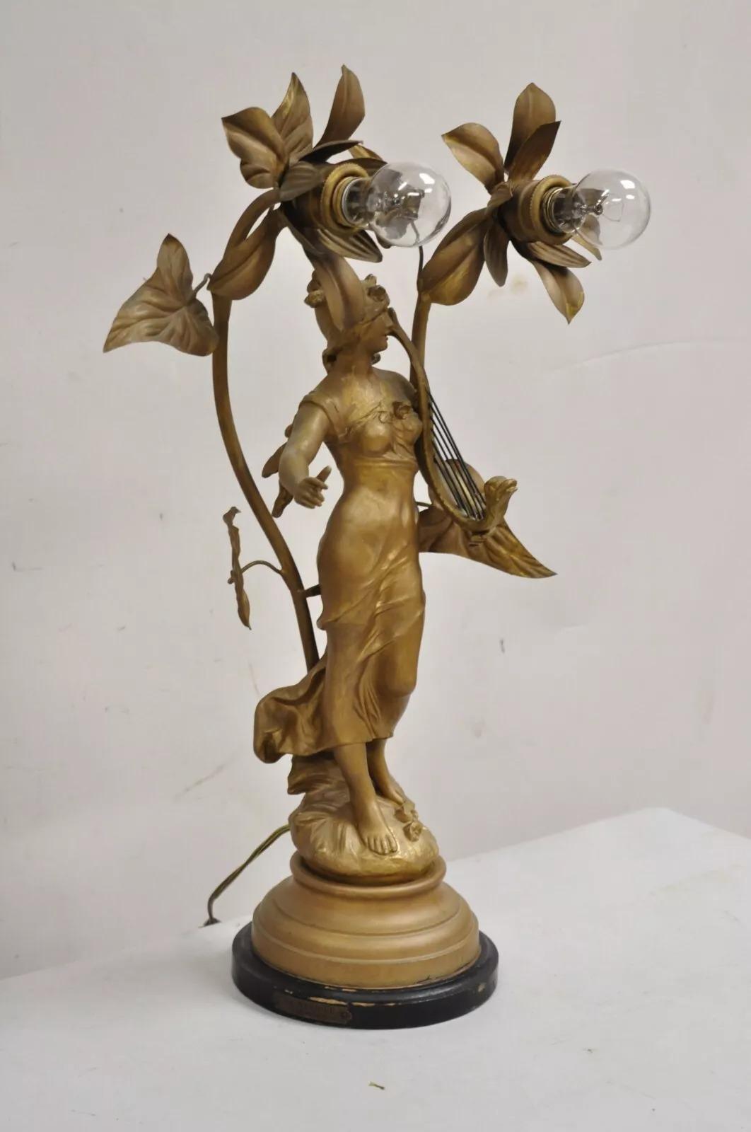 Antike französische Art Nouveau Auguste Moreau 
