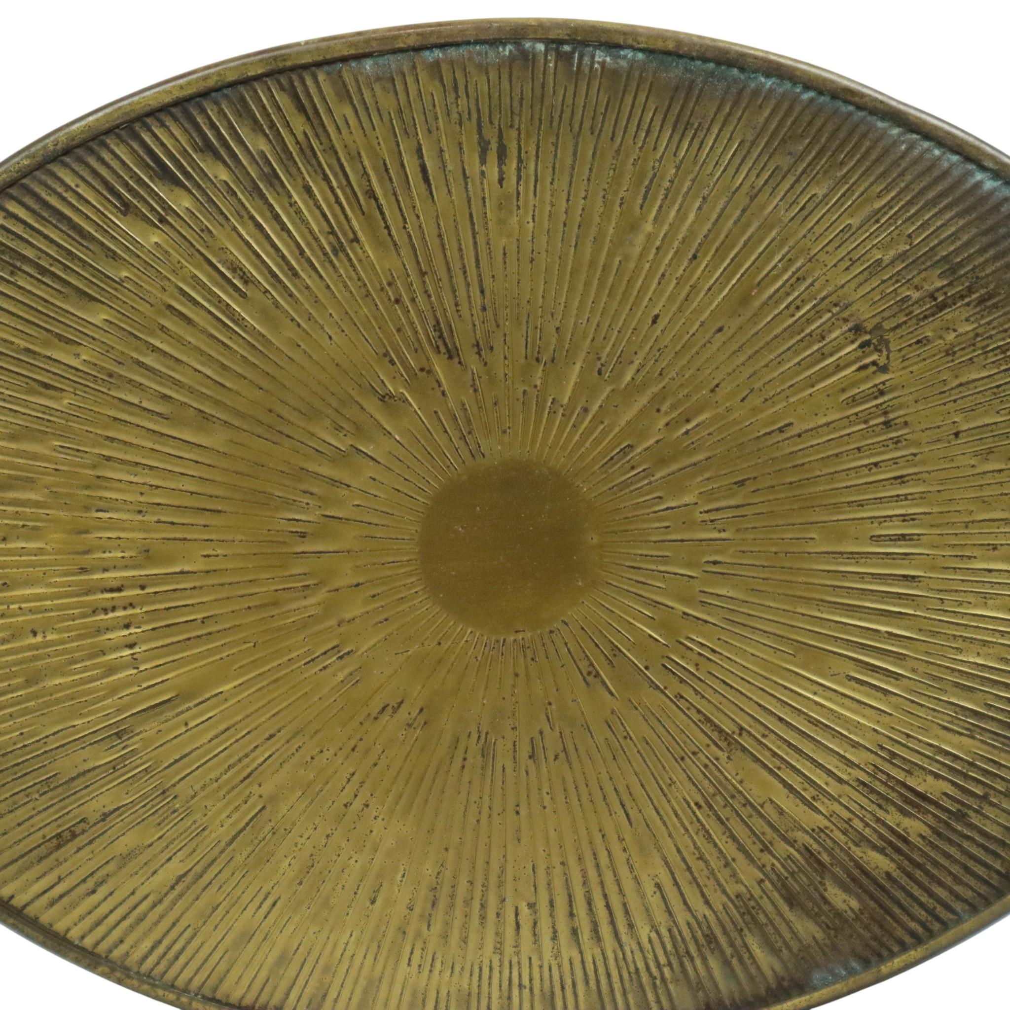 Fioriera Jardinière in ottone Art Nouveau antica in vendita 14