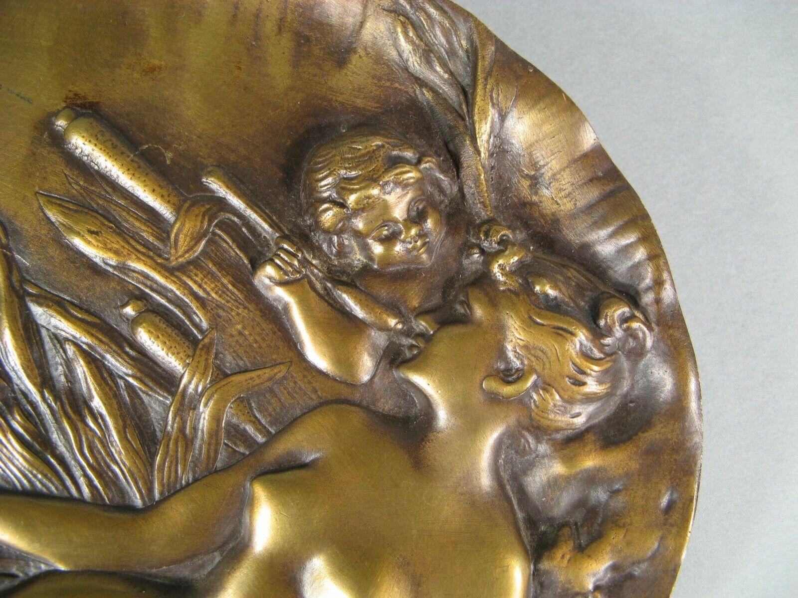 Antique Art Nouveau Bronze Tray 