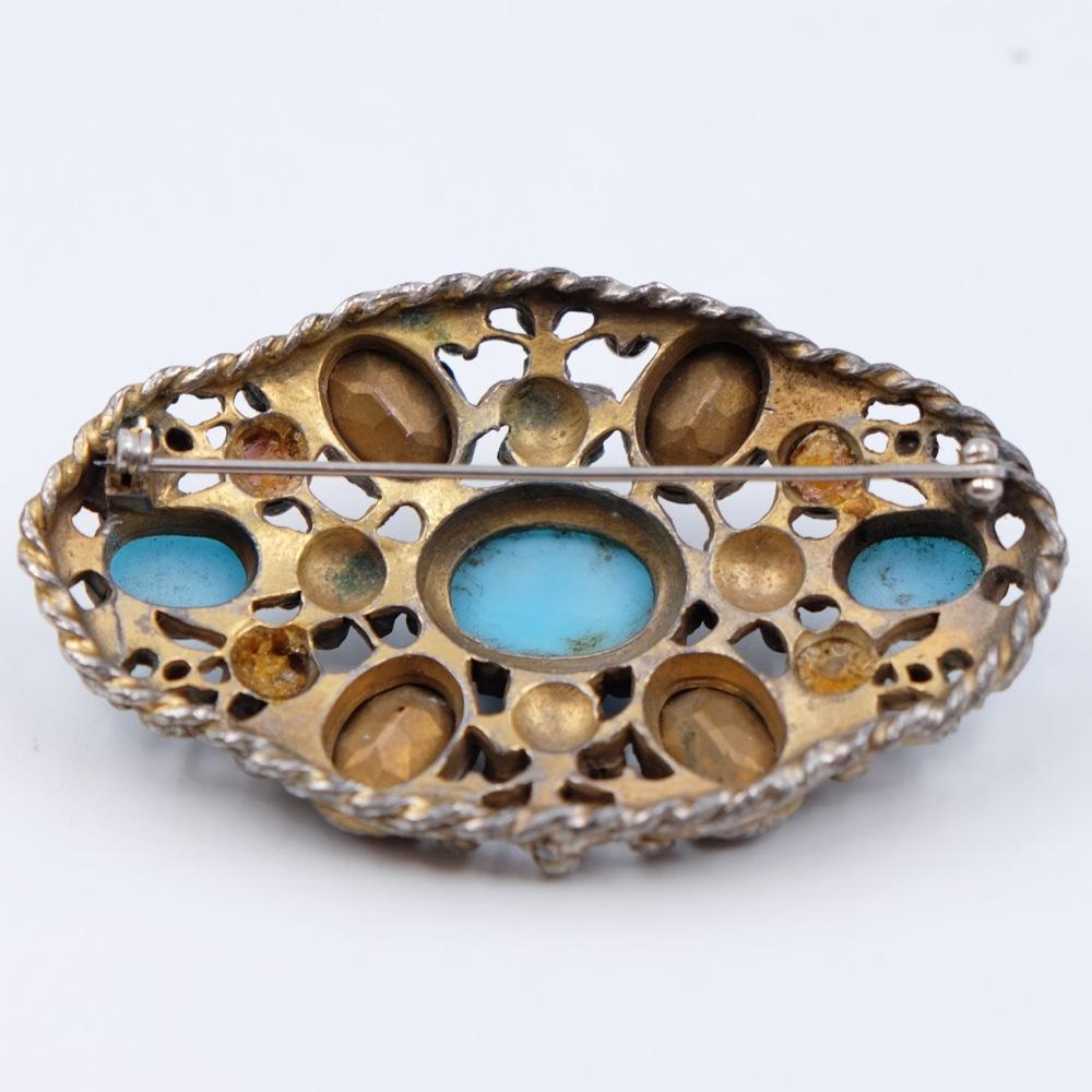 Antique Art Nouveau Brooch In Good Condition For Sale In Austin, TX