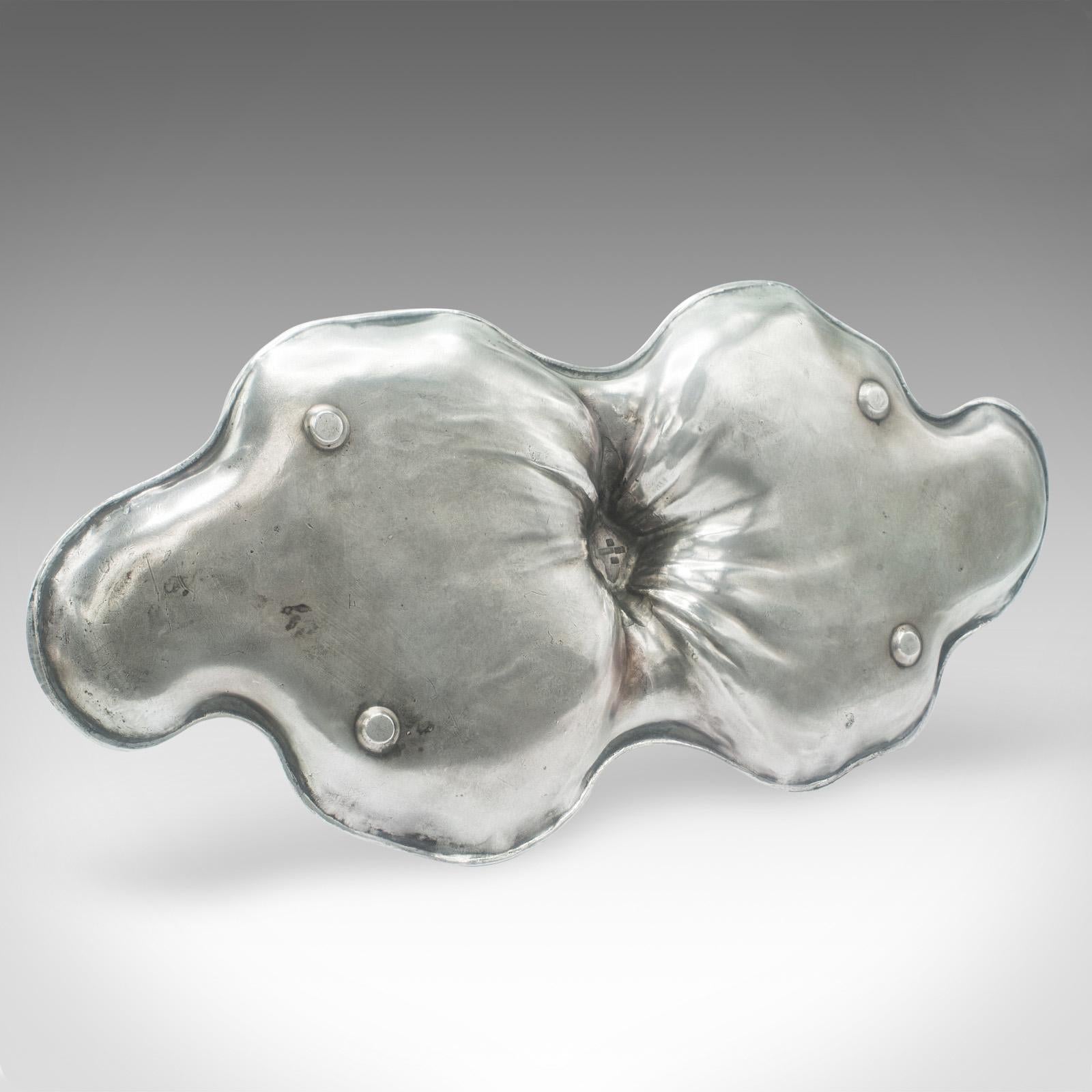 Figura antigua de centro de mesa Art Nouveau, bandeja para cartas alemana, bombonera, victoriana en venta 5