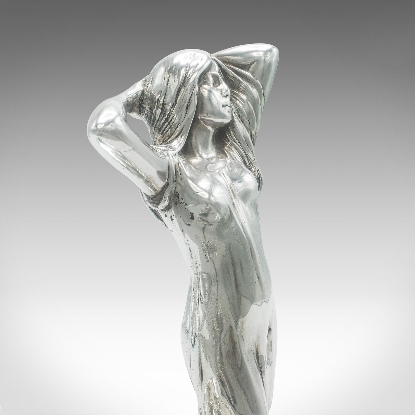 Figura antigua de centro de mesa Art Nouveau, bandeja para cartas alemana, bombonera, victoriana en venta 1