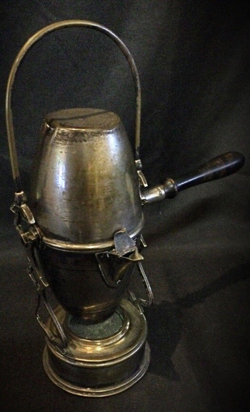 antique copper coffee percolator