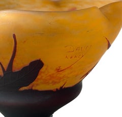 Antique Art Nouveau Daum Nancy Pedestal Vase