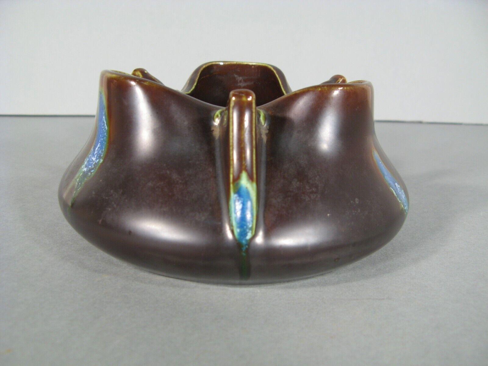 French Antique Art Nouveau Faience Trinket Dish by Fives-Lille - 1Y108
