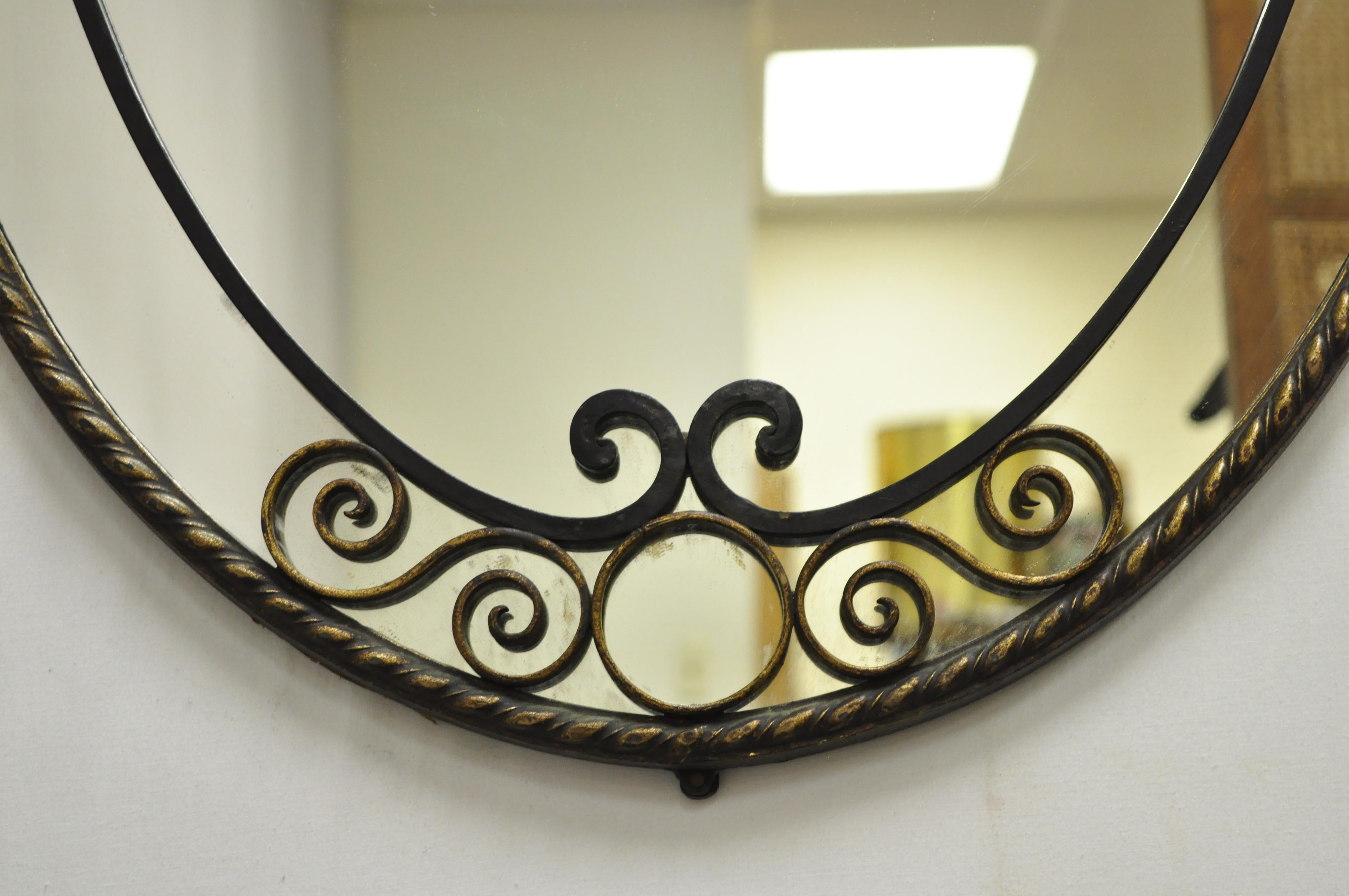 iron mirror frame