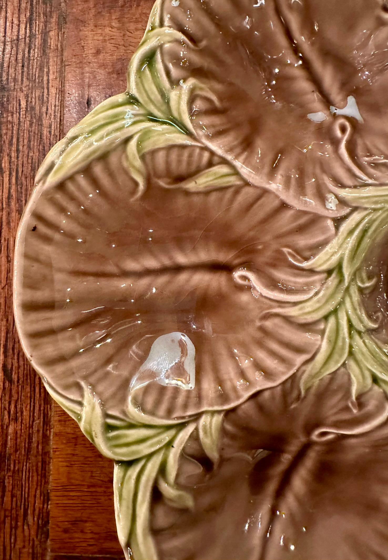 20th Century Antique Art Nouveau French Faience 