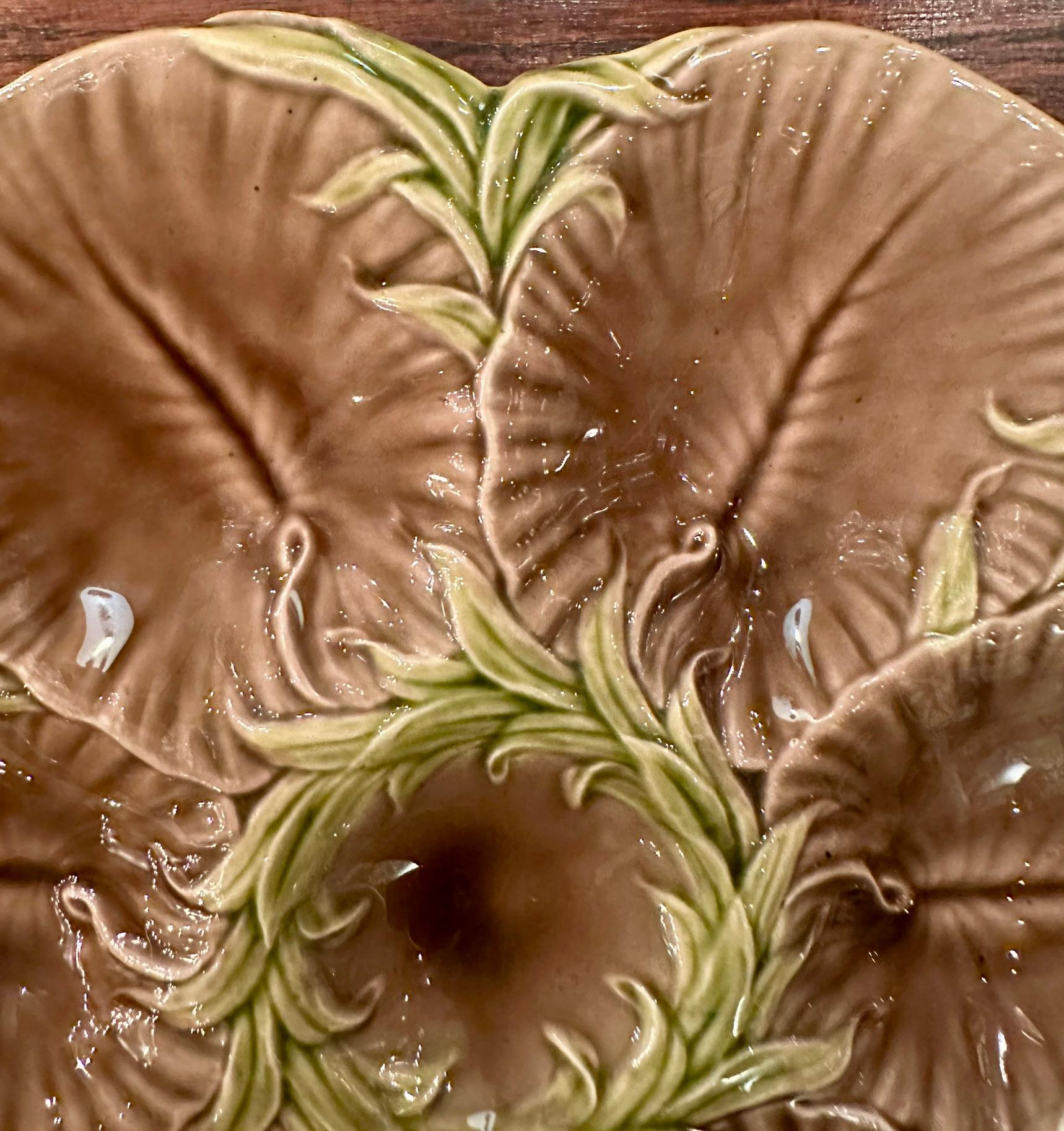 Antique Art Nouveau French Faience 