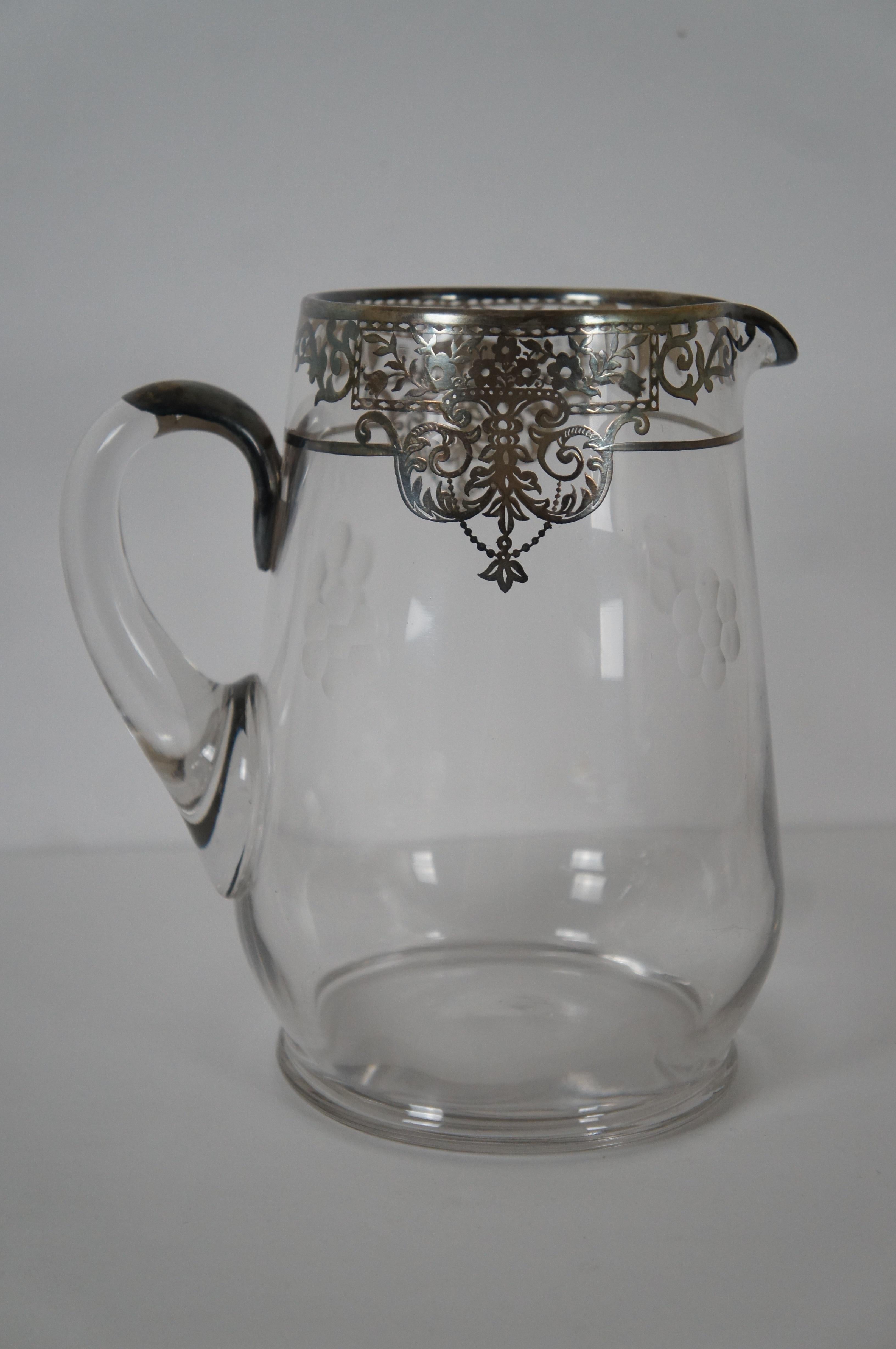 jarras antiguas de cristal