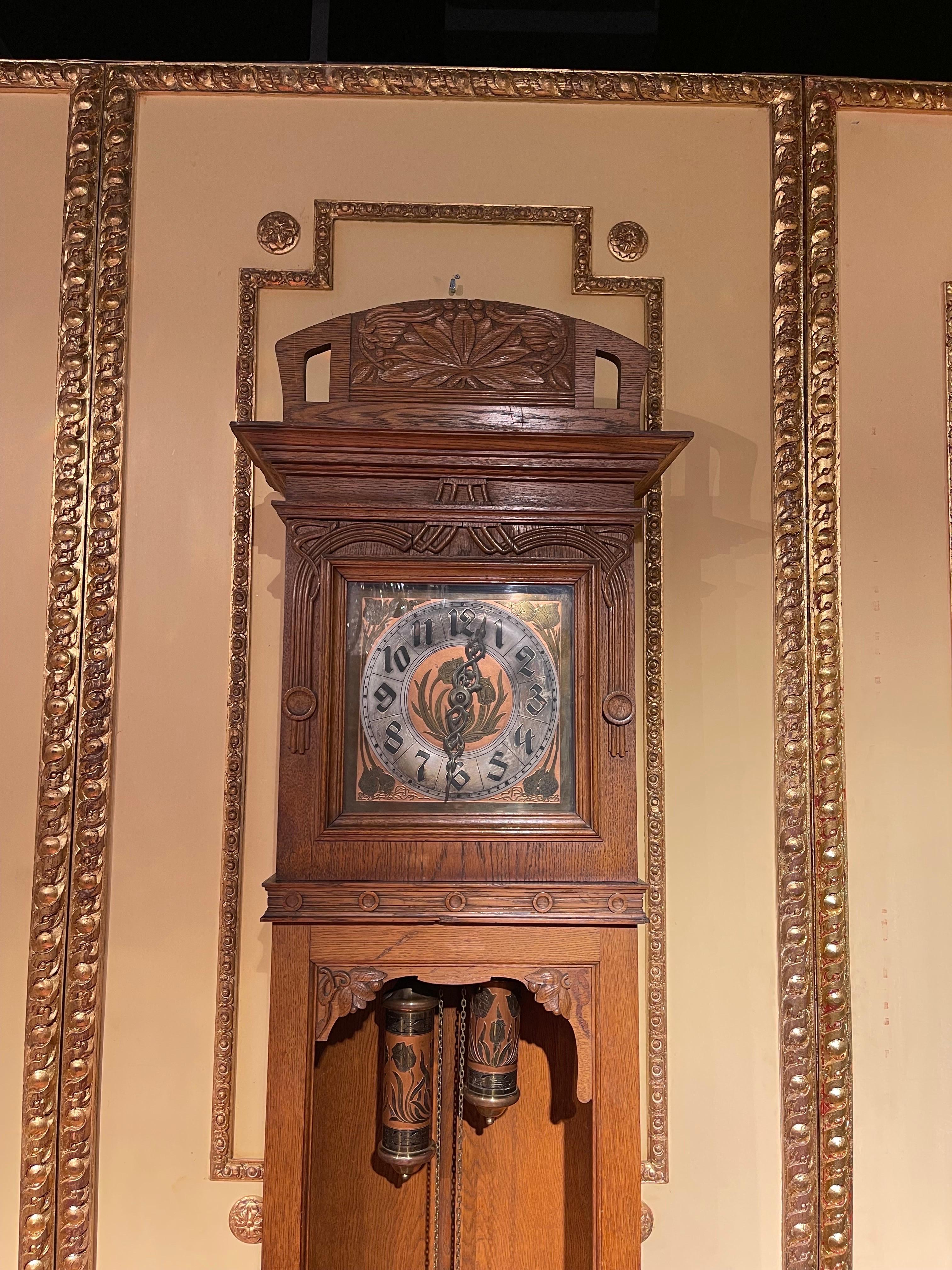 antique german made grandfather clocks