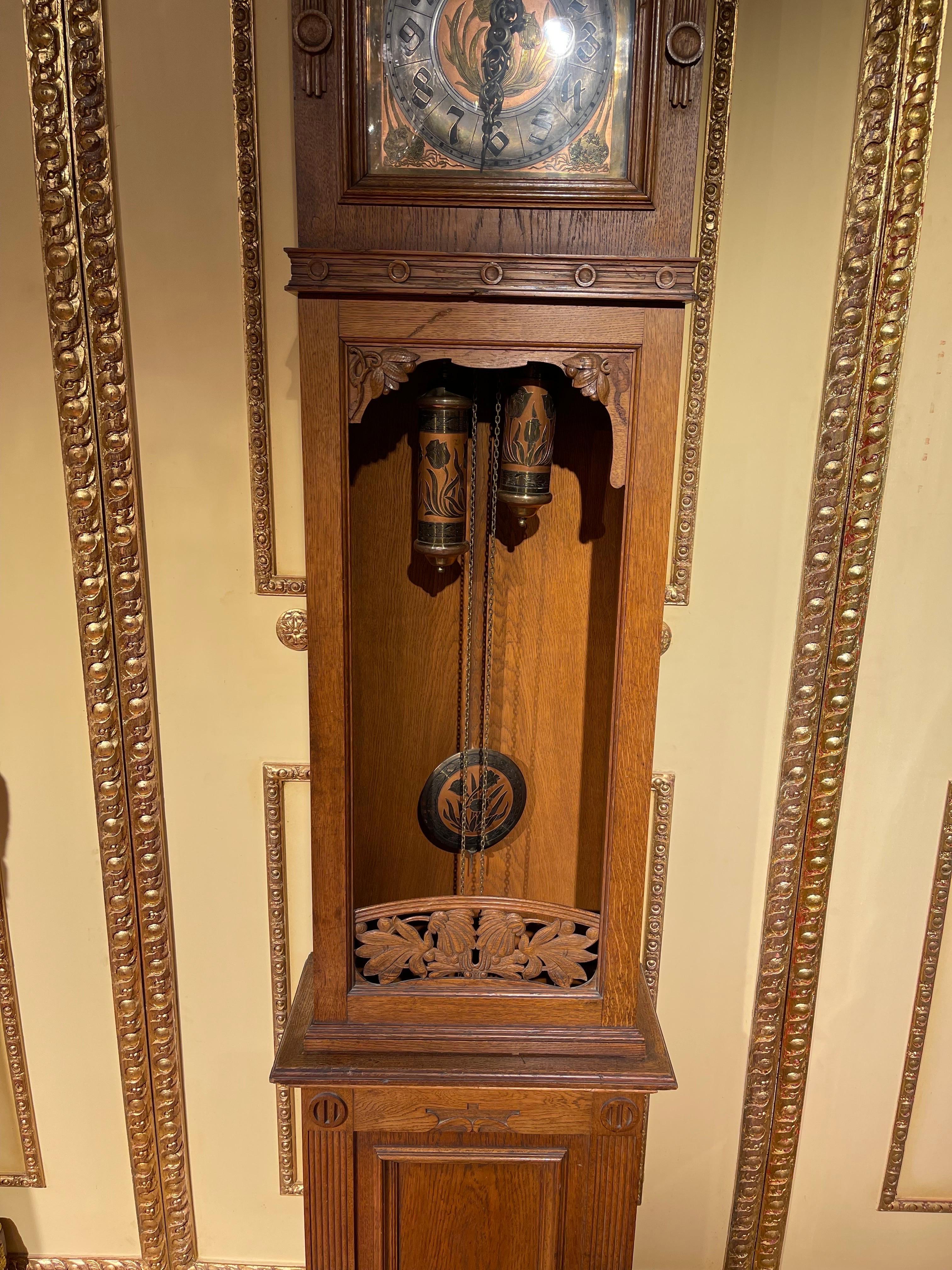 grandfather clock art