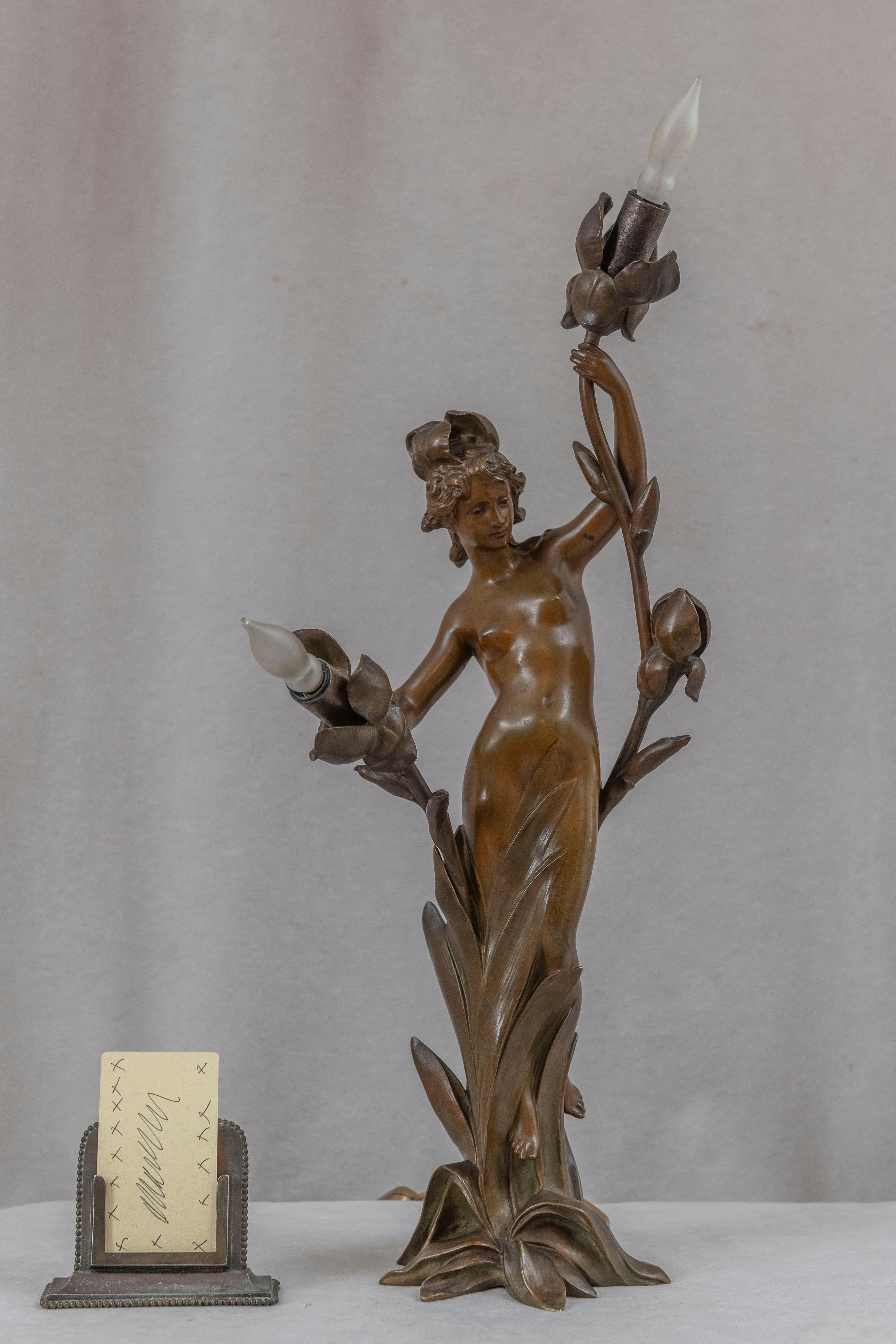  We are art nouveau lovers as one might be able to see looking at our inventory. Lamps are always at the top of our 