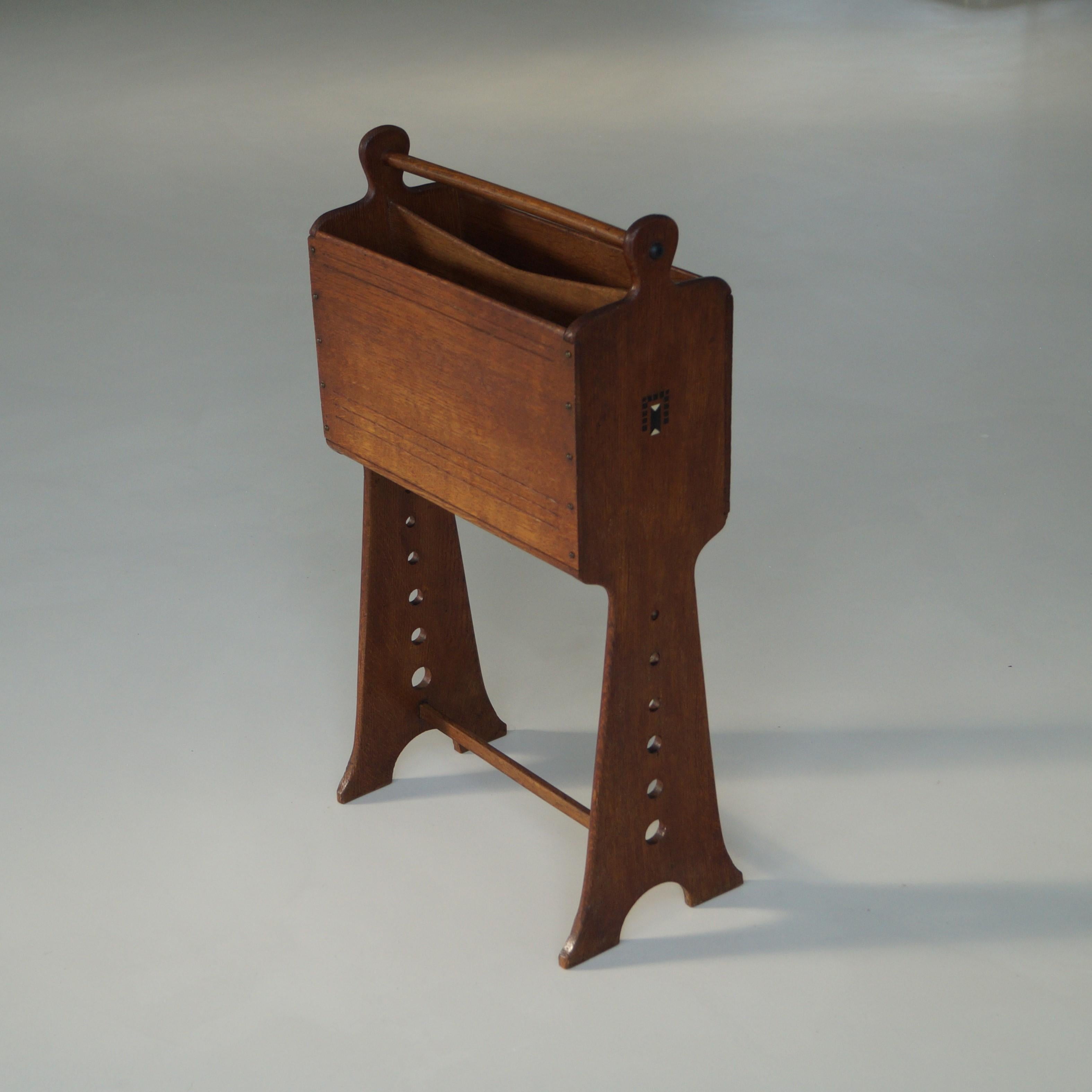 Dutch 'Nieuwe Kunst' Magazine Stand by Jac. van den Bosch, Netherlands, c. 1905 For Sale 11
