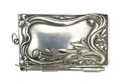 Antique Art Nouveau Notebook Case Munich Marienplatz München Carnet De Bal