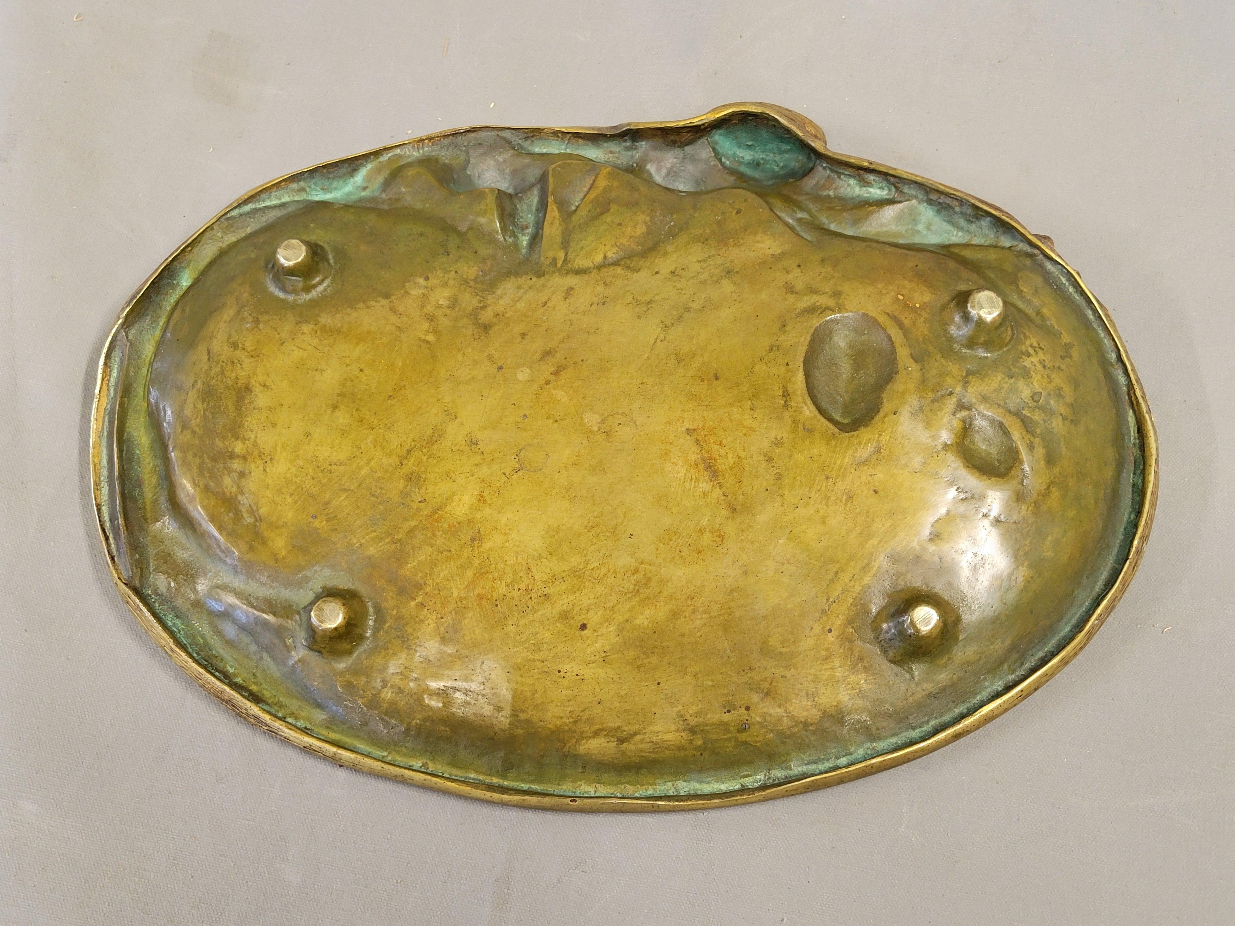 Antique Art Nouveau Signed Albert Marrionet Bronze 