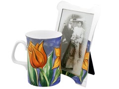 Antique Art Nouveau Sterling Silver Photograph Frames